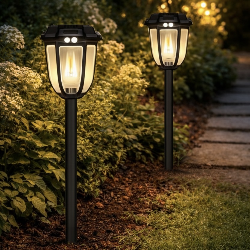 Lampa Solara Retro Detaliu 3